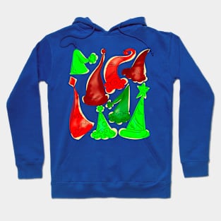 Christmas Hats Hoodie